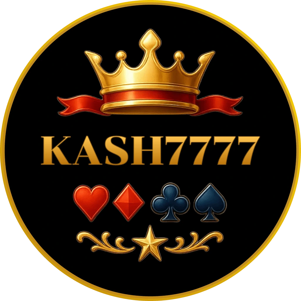 Elegant casino atmosphere with a glamorous woman holding cards and surrounded by glowing chips representing the premium gaming experience at KASH7777 for players in Bangladesh